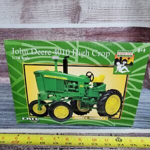 Ertls Britain's 2003 1/16 John Deere 4010 high crop diecast tractor green/yellow